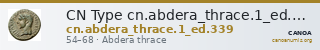 CN Type cn.abdera_thrace.1_ed.339 — CANOA