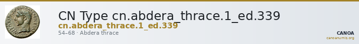 CN Type cn.abdera_thrace.1_ed.339 — CANOA