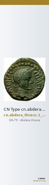 CN Type cn.abdera_thrace.1_ed.341 — CANOA