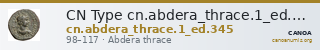 CN Type cn.abdera_thrace.1_ed.345 — CANOA