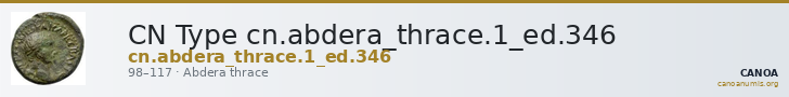 CN Type cn.abdera_thrace.1_ed.346 — CANOA