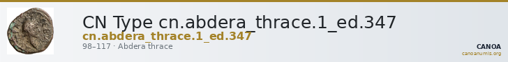 CN Type cn.abdera_thrace.1_ed.347 — CANOA