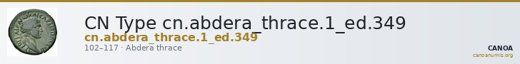 CN Type cn.abdera_thrace.1_ed.349 — CANOA