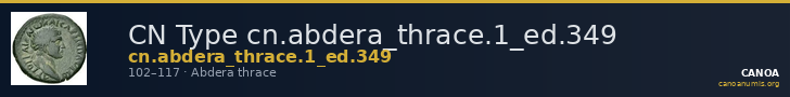 CN Type cn.abdera_thrace.1_ed.349 — CANOA