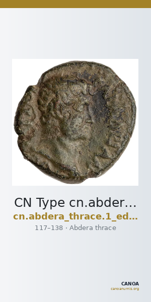 CN Type cn.abdera_thrace.1_ed.351 — CANOA