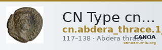 CN Type cn.abdera_thrace.1_ed.351 — CANOA