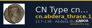 CN Type cn.abdera_thrace.1_ed.351 — CANOA
