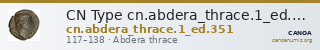 CN Type cn.abdera_thrace.1_ed.351 — CANOA