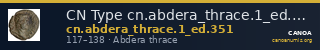 CN Type cn.abdera_thrace.1_ed.351 — CANOA
