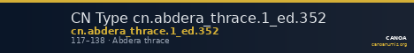 CN Type cn.abdera_thrace.1_ed.352 — CANOA