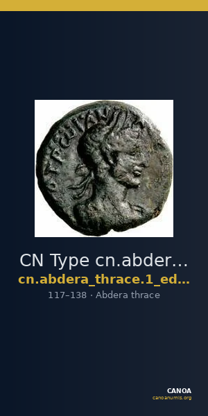 CN Type cn.abdera_thrace.1_ed.354 — CANOA