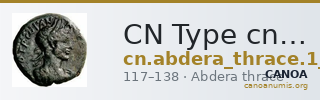 CN Type cn.abdera_thrace.1_ed.354 — CANOA