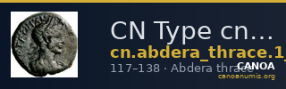 CN Type cn.abdera_thrace.1_ed.354 — CANOA