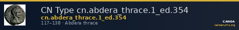 CN Type cn.abdera_thrace.1_ed.354 — CANOA