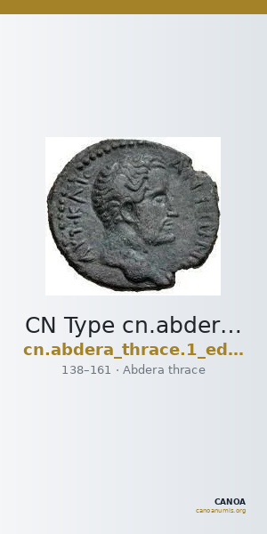 CN Type cn.abdera_thrace.1_ed.355 — CANOA