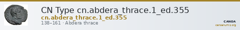 CN Type cn.abdera_thrace.1_ed.355 — CANOA