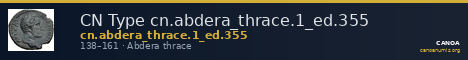 CN Type cn.abdera_thrace.1_ed.355 — CANOA