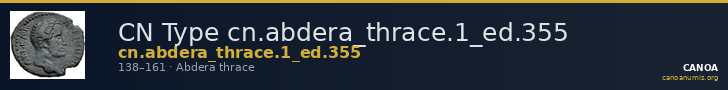 CN Type cn.abdera_thrace.1_ed.355 — CANOA
