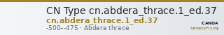 CN Type cn.abdera_thrace.1_ed.37 — CANOA