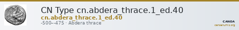 CN Type cn.abdera_thrace.1_ed.40 — CANOA