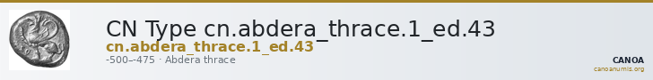 CN Type cn.abdera_thrace.1_ed.43 — CANOA