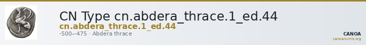 CN Type cn.abdera_thrace.1_ed.44 — CANOA