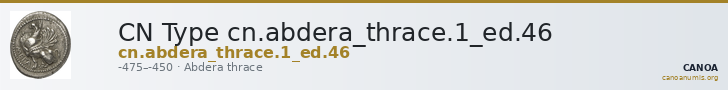 CN Type cn.abdera_thrace.1_ed.46 — CANOA