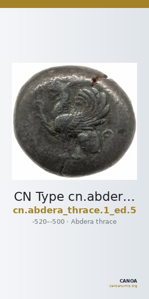 CN Type cn.abdera_thrace.1_ed.5 — CANOA