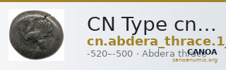 CN Type cn.abdera_thrace.1_ed.5 — CANOA