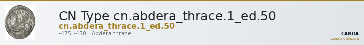 CN Type cn.abdera_thrace.1_ed.50 — CANOA