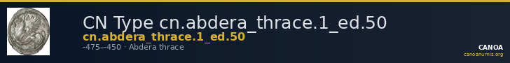 CN Type cn.abdera_thrace.1_ed.50 — CANOA