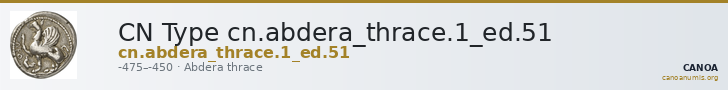 CN Type cn.abdera_thrace.1_ed.51 — CANOA