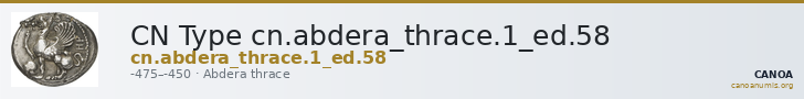 CN Type cn.abdera_thrace.1_ed.58 — CANOA