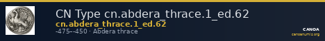CN Type cn.abdera_thrace.1_ed.62 — CANOA