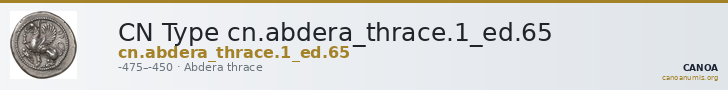 CN Type cn.abdera_thrace.1_ed.65 — CANOA