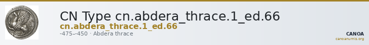 CN Type cn.abdera_thrace.1_ed.66 — CANOA