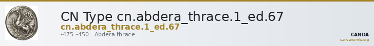 CN Type cn.abdera_thrace.1_ed.67 — CANOA