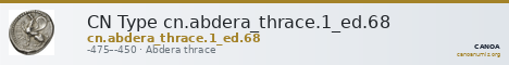 CN Type cn.abdera_thrace.1_ed.68 — CANOA