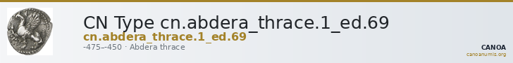 CN Type cn.abdera_thrace.1_ed.69 — CANOA