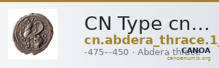 CN Type cn.abdera_thrace.1_ed.70 — CANOA