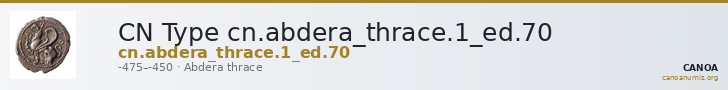 CN Type cn.abdera_thrace.1_ed.70 — CANOA