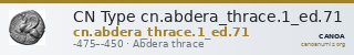 CN Type cn.abdera_thrace.1_ed.71 — CANOA