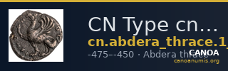 CN Type cn.abdera_thrace.1_ed.72 — CANOA