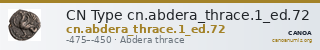 CN Type cn.abdera_thrace.1_ed.72 — CANOA