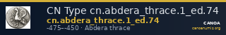 CN Type cn.abdera_thrace.1_ed.74 — CANOA