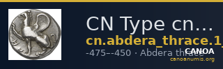 CN Type cn.abdera_thrace.1_ed.75 — CANOA