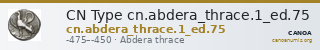 CN Type cn.abdera_thrace.1_ed.75 — CANOA
