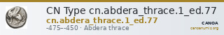 CN Type cn.abdera_thrace.1_ed.77 — CANOA