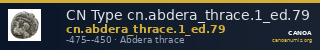 CN Type cn.abdera_thrace.1_ed.79 — CANOA