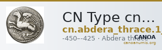 CN Type cn.abdera_thrace.1_ed.83 — CANOA